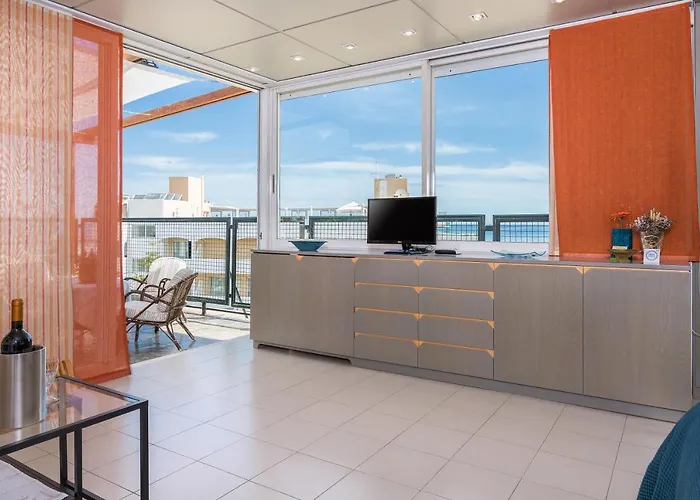 Panoramic View Roof Garden Rethymno