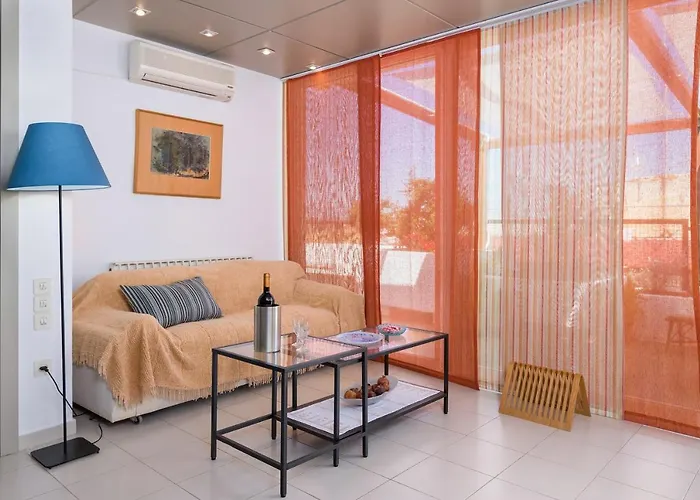 Apartment Panoramic View Roof Garden Rethymno (Crete)