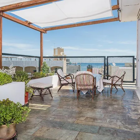 Panoramic View Roof Garden * Rethymno (Crete)